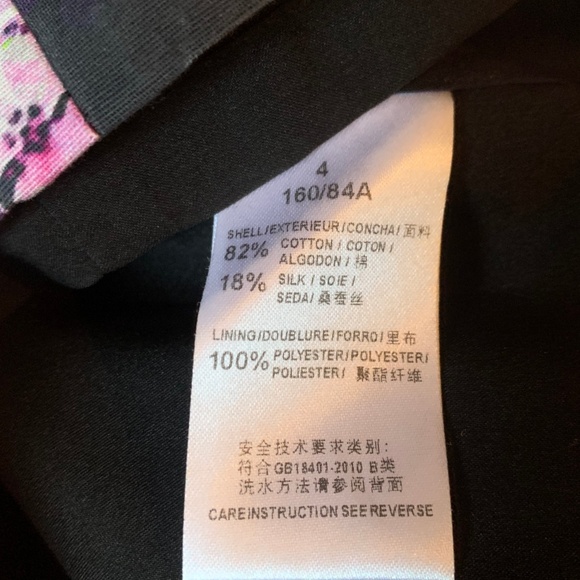 Anne Klein Floral Shift Dress - Picture 5 of 5